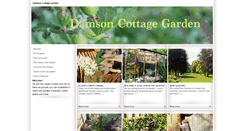 Desktop Screenshot of damsoncottagegarden.com