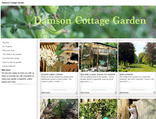 Tablet Screenshot of damsoncottagegarden.com